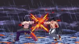 Kazuya Mishima vs Jin Kazama - Epic TEKKEN 8 Final Battle but MUGEN!