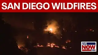 San Diego fires erupt, Lilac and Pala fire  prompts evacuations