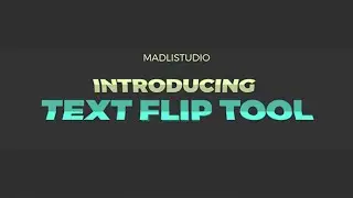 Text Flip Tool (After Effects template)