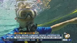 Underwater Pool Repair