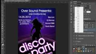 Crear un Flyer para evento Photoshop CS6 by Yanko0