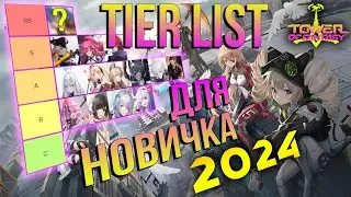 Tier List на 2024 год в Tower of Fantasy - актуален до апреля 2024