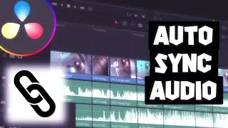 How to SYNC AUDIO TO VIDEO in Davinci Resolve | 1 Minute Tips