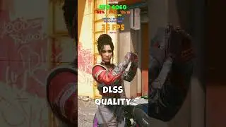 RTX 4060 - Cyberpunk 2077 4K FPS