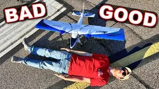 E-Flite Twin Timber 1.6m: The GOOD, The BAD, and The UGLY