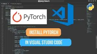 How to install PyTorch in Visual Studio code (2024) #pytorch