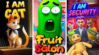 I Am Cat | Fruit Salon | I Am Security | Early Access Walkthrough | No Commentary