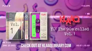 YO! The 90s called - Vol.1 | lo-fi tape drum loops (SAMPLE PACK)