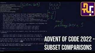 Easy Compare for Subsets in Python - Advent of Code Day 3