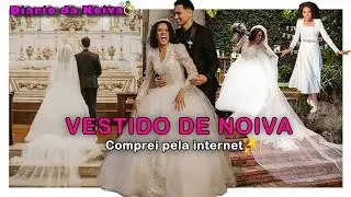 Comprei meu vestido de noiva na ALIEXPRESS e na SHEIN | Veja esse vídeo antes de comprar online!!!🚨