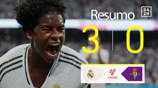 Resumo | Real Madrid 3-0 Valladolid | LaLiga 24/25