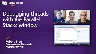 Debugging threads with the Parallel Stacks window