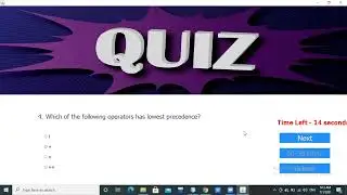 Student Projects # 10 || Create a Quiz Game in Java || Asaan Tutorials