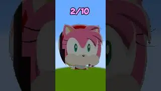 AWESOME Amy Rose in Minecraft! 😍😱🥰 
