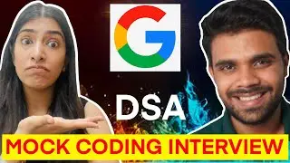 Mock Coding Interview with Googler, YouTuber 