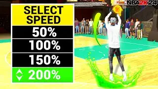 I Used The WORLDS FASTEST JUMPSHOT On NBA 2K24! (0.1 MS)