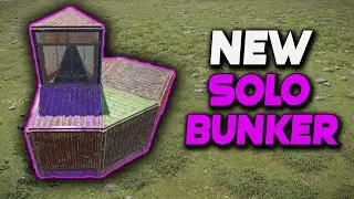 NEW SOLO BUNKER BASE In Rust | Rust Building Tutorial 2023