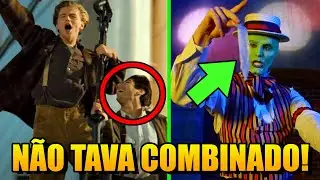 10 CENAS FAMOSAS QUE NA VERDADE FORAM IMPROVISADAS!