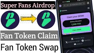 Super Fan Token Airdrop Instant Claim || Phantom Wallet Airdrop