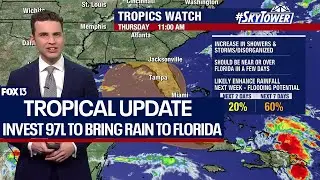 Tropical system to bring rain to Florida