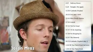 Jason Mraz  Greatest Hits - Best Jason Mraz  Songs - Jason Mraz  Full Album