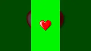 Green screen Heart Beating I No Copyright I No Text I Free Download 