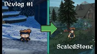 Devlog #1 PixelArt sprites in a 3D world | ScaledStone Seekers