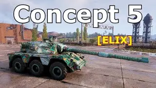 World of Tanks Concept No. 5 - 4 Kills 10,7K Damage