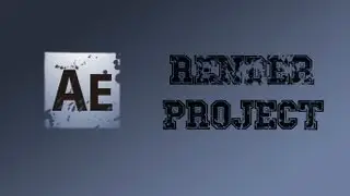 Как сохранить видео/проект в Adobe After Effects