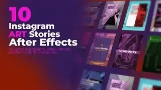 Art Instagram Stories (After Effects template)