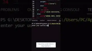 Login Form in Python