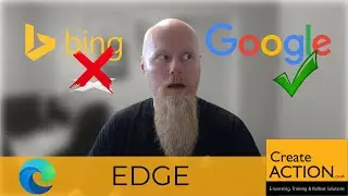 HOW TO make GOOGLE your default search in EDGE?!