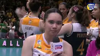 Perdido says she'll eat first after UST match vs DLSU | 