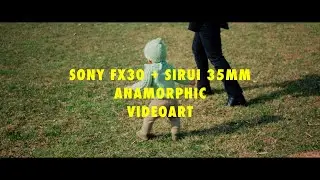 Sony FX30 + Sirui 35mm | Dehancer | Anamorphic | VideoArt | #fx30 #sony #anamorphic