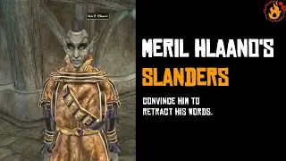 Meril Hlaano's Slanders - House Redoran Walkthrough (TES III Morrowind)