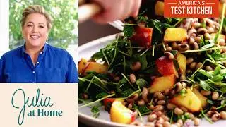 Black-Eyed Pea Salad with Peaches and Pecans | Julia At Home (S4 E4)