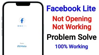 Fix Facebook Lite Not Opening | Fb Lite App Not Working | Facebook Lite Loading Problem Solve