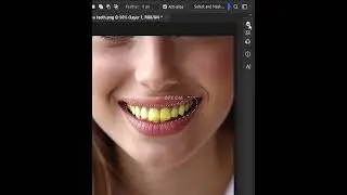 How to clean your teeth in photoshop 2024