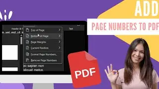 How to Add Page Numbers to PDF – Quick & Easy Methods (2025) | Free Tools & Tips