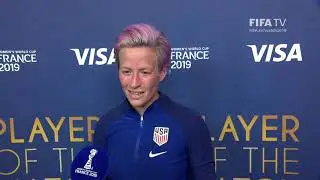 Megan Rapinoe – Player of the Match – Spain v USA