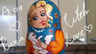 Матрёшка - from Russia with... -  дерево, акриловые краски, лак.