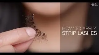 How to Apply Strip Lashes Ft. Jade Munson