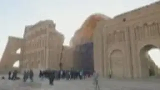 Iraq starts urgent work to save unique, ancient arch