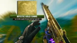 Unlock GOLD CAMO in ONE game of Zombies?