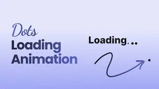 💥 Loading Dots Animation Effects With HTML CSS & JavaScript
