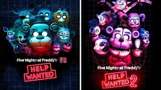 Five Nights at Freddys: HELP WANTED 1 & 2 | ALL ENDINGS | Full Game Walkthrough | No Commentary