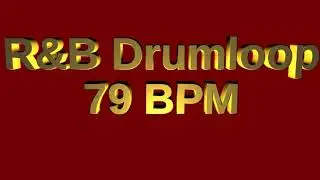 R&B Drum Loop 79 BPM