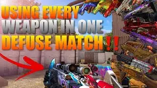 Standoff 2 Using Every Gun In One Defuse Match‼️