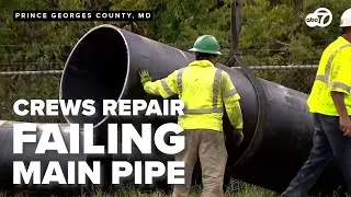 PG Co. residents urged to limit water use during major pipe replacement