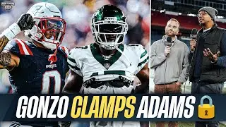 Christian Gonzalez LOCKED UP Davante Adams | Patriots vs Jets Reaction